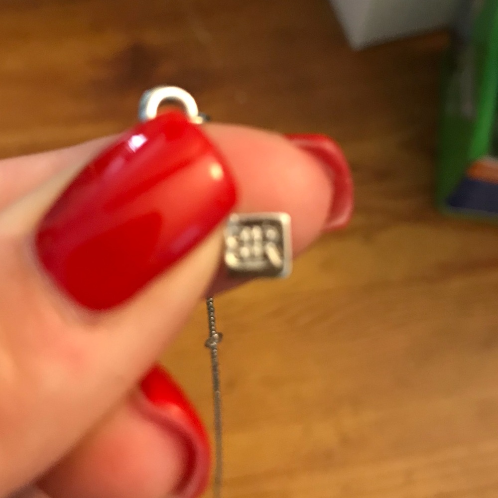 2 for $10 Banana Republic Grey Gemstone Necklace - Picture 2 of 3